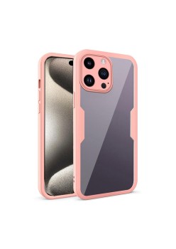 Husa pentru iPhone 15 Pro + Folie - Techsuit ColorVerse 360 Series - Pink