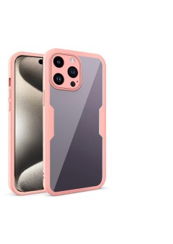 Husa pentru iPhone 15 Pro Max + Folie - Techsuit ColorVerse 360 Series - Pink