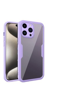 Husa pentru iPhone 15 Pro Max + Folie - Techsuit ColorVerse 360 Series - Purple