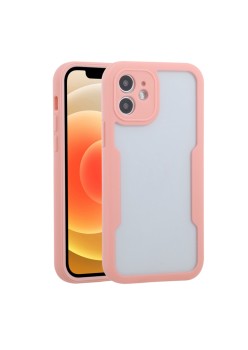 Husa pentru iPhone 12 + Folie - Techsuit ColorVerse 360 Series - Pink