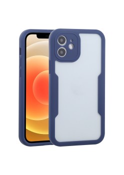 Husa pentru iPhone 12 + Folie - Techsuit ColorVerse 360 Series - Blue