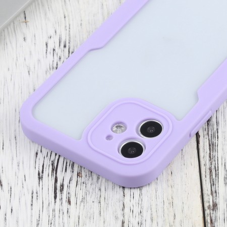Husa pentru iPhone 12 + Folie - Techsuit ColorVerse 360 Series - Purple