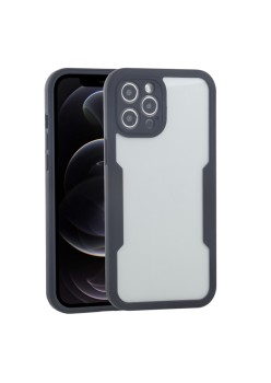 Husa pentru iPhone 12 Pro + Folie - Techsuit ColorVerse 360 Series - Black