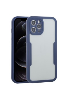 Husa pentru iPhone 12 Pro + Folie - Techsuit ColorVerse 360 Series - Blue