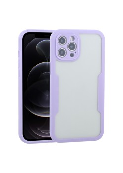 Husa pentru iPhone 12 Pro + Folie - Techsuit ColorVerse 360 Series - Purple