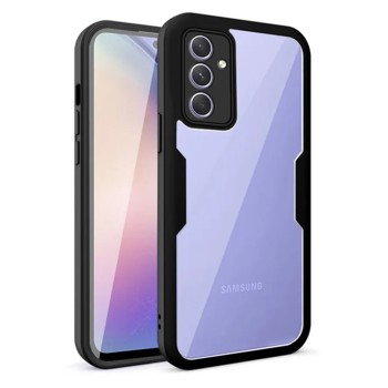 Husa pentru Samsung Galaxy A54 + Folie - Techsuit ColorVerse 360 Series - Black