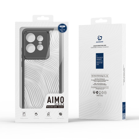 Husa pentru Motorola Edge 50 Pro, Dux Ducis Aimo Series, Black