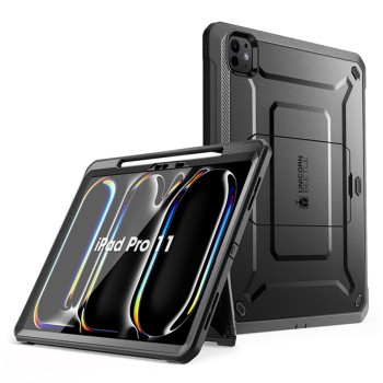 Husa pentru iPad Pro 11 (2024), Supcase Unicorn Beetle Pro, Black