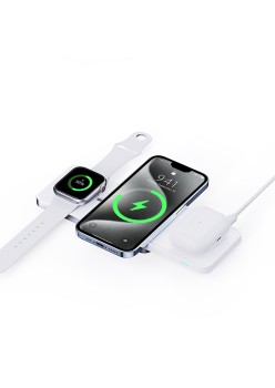 Statie de Alimentare pentru Dispozitive Apple, 15W - Duzzona (W19) - White