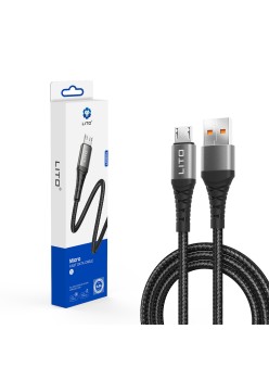 Cablu USB la Micro-USB, 2.4A, 1m - Lito (LD08) - Black