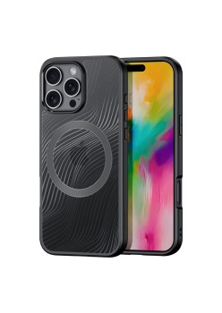 Husa pentru iPhone 16 Pro Max - Dux Ducis Aimo MagSafe Series - Black