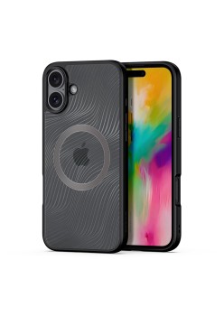 Husa pentru iPhone 16 Plus - Dux Ducis Aimo MagSafe Series - Black