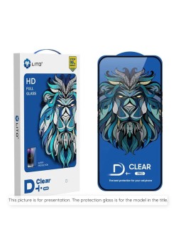 Folie pentru iPhone 16 Plus - Lito D+ Pro Clear - Black
