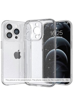Husa pentru Google Pixel 9 Pro - Techsuit SparkleSkin Series - Clear