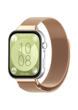 Curea pentru Huawei Watch Fit 3 - Techsuit Watchband (W009) - Rose Gold