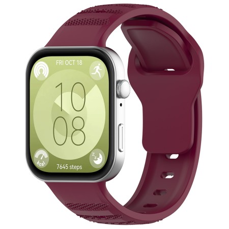 Curea pentru Huawei Watch Fit 3 - Techsuit Watchband (W050) - Bordeaux