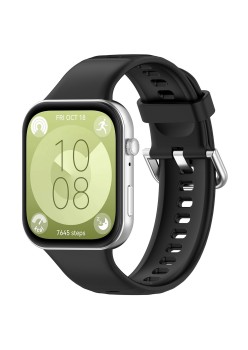 Curea pentru Huawei Watch Fit 3 - Techsuit Watchband 24mm (W061) - Black
