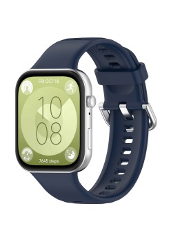 Curea pentru Huawei Watch Fit 3 - Techsuit Watchband 24mm (W061) - Navy Blue