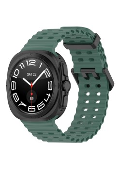 Curea pentru Samsung Galaxy Watch Ultra 47mm - Techsuit Watchband (W062) - Green