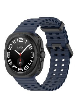 Curea pentru Samsung Galaxy Watch Ultra 47mm - Techsuit Watchband (W062) - Navy Blue