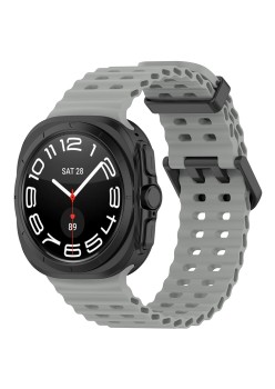 Curea pentru Samsung Galaxy Watch Ultra 47mm - Techsuit Watchband (W062) - Gray