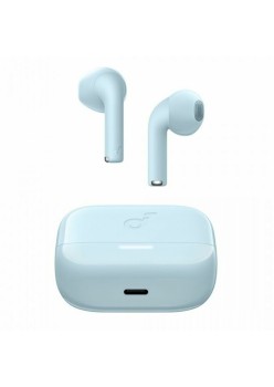 Casti Fara Fir Bluetooth 5.3, Noise Cancelling, IPX5 - Anker SoundCore K20i (A3994G31) - Blue
