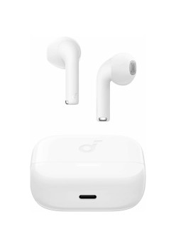 Casti Fara Fir Bluetooth 5.3, Noise Cancelling, IPX5 - Anker SoundCore K20i (A3994G21) - White