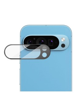 Folie Camera pentru Google Pixel 9 Pro - Techsuit Full Camera Glass - Black