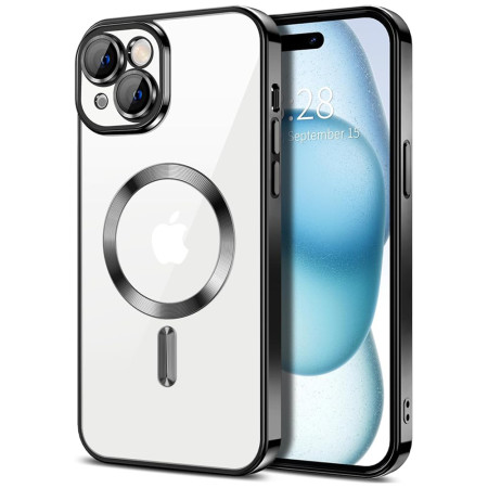 Husa pentru Iphone 16, Atasare Magnetica, MagSafe, Black