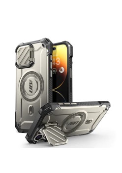 Husa pentru iPhone 16 Pro - Supcase Unicorn Beetle XT MagSafe - Titan Gray
