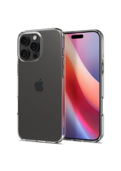 Husa pentru iPhone 16 Pro Max - Spigen Liquid Crystal - Crystal Clear