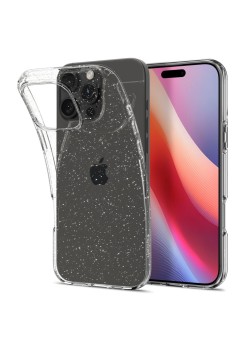 Husa pentru iPhone 16 Pro Max - Spigen Liquid Crystal - Glitter Crystal