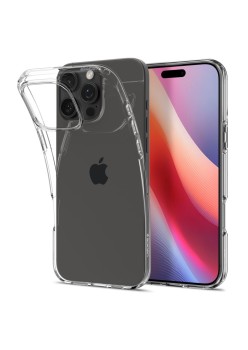Husa pentru iPhone 16 Pro - Spigen Liquid Crystal - Crystal Clear