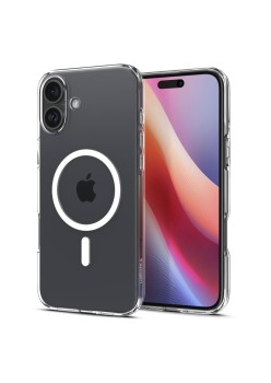 Husa pentru iPhone 16 Plus - Spigen Liquid Crystal MagSafe - Clear