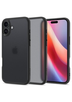 Husa pentru iPhone 16 - Spigen Ultra Hybrid - Frost Black