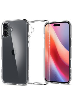 Husa pentru iPhone 16 - Spigen Ultra Hybrid - Clear