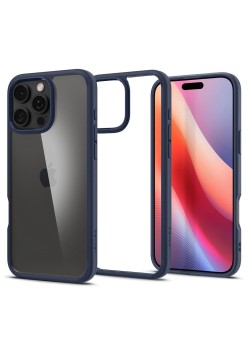 Husa pentru iPhone 16 Pro Max - Spigen Ultra Hybrid - Navy Blue