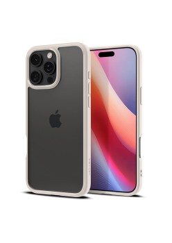 Husa pentru iPhone 16 Pro Max - Spigen Ultra Hybrid - Natural Titanium