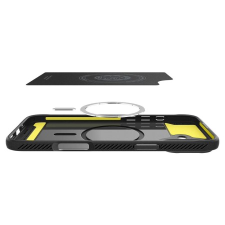 Husa pentru iPhone 16 Plus - Spigen Rugged Armor MagSafe - Matte Black