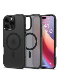 Husa pentru iPhone 16 Pro Max - Spigen Ultra Hybrid MagSafe - Frost Black
