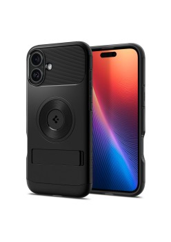 Husa pentru iPhone 16 - Spigen Slim Armor MagSafe - Black