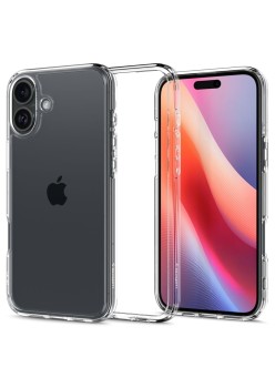 Husa pentru iPhone 16 Plus - Spigen Ultra Hybrid - Crystal Clear