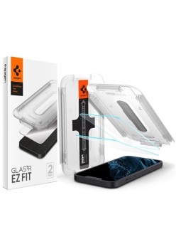 Folie pentru iPhone 16 Pro Max - Spigen Glas.tR EZ FIT - Clear
