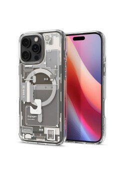 Husa pentru iPhone 16 Pro Max - Spigen Ultra Zero One Hybrid Magsafe - Natural Titanium
