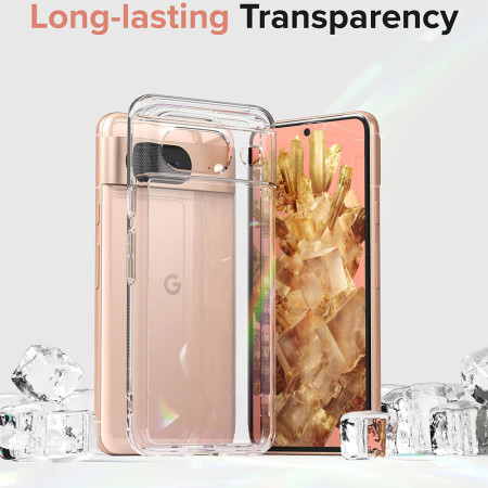 Husa pentru Google Pixel 8 Ringke Fusion, Clear