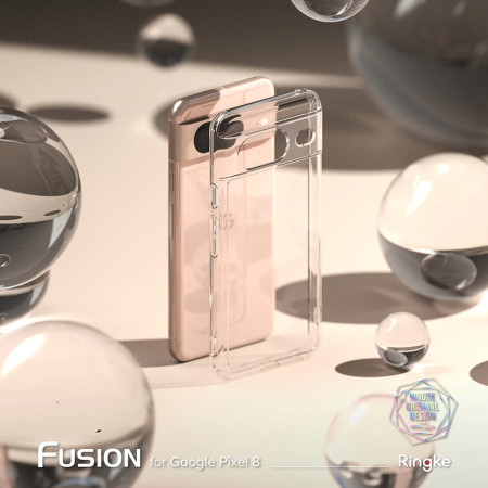 Husa pentru Google Pixel 8 Ringke Fusion, Clear