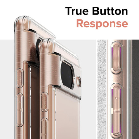 Husa pentru Google Pixel 8 Ringke Fusion, Clear