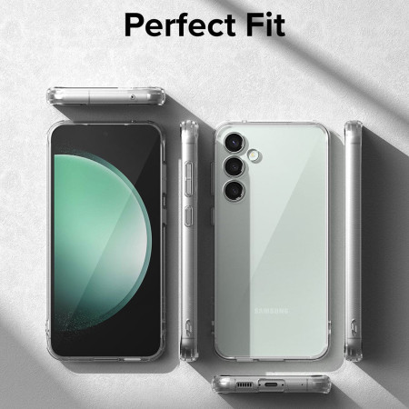 Husa pentru Samsung Galaxy S23 FE Ringke Fusion, Clear