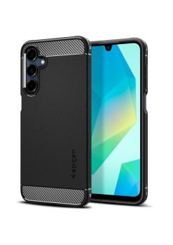 Husa pentru Samsung Galaxy A16 4G / A16 5G - Spigen Rugged Armor - Black