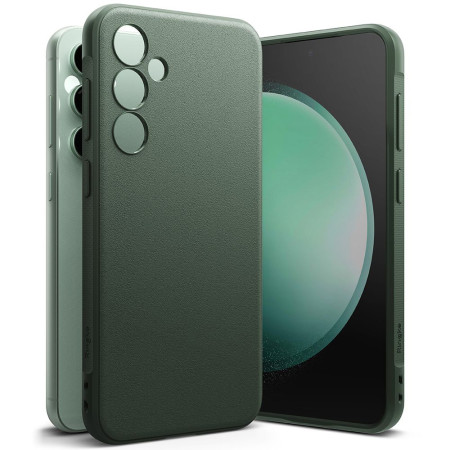 Husa pentru Samsung Galaxy S23 FE Ringke Onyx, Dark Green
